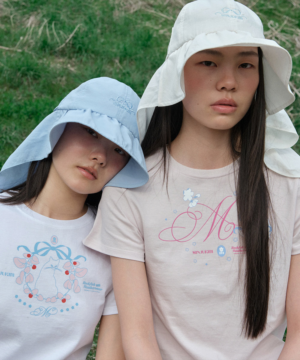 ROCKFISH X MINJUKIM RIBBON COVER UP HAT – SeoulSeoul