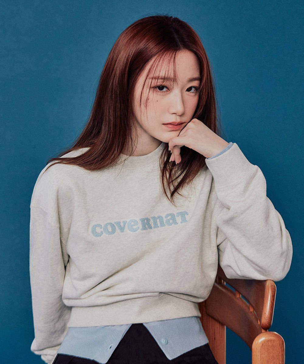 トップス ohotoro Nap MTM (FW) oatmeal COVERNAT Cooper Logo MTM Oatmeal – SeoulSeoul