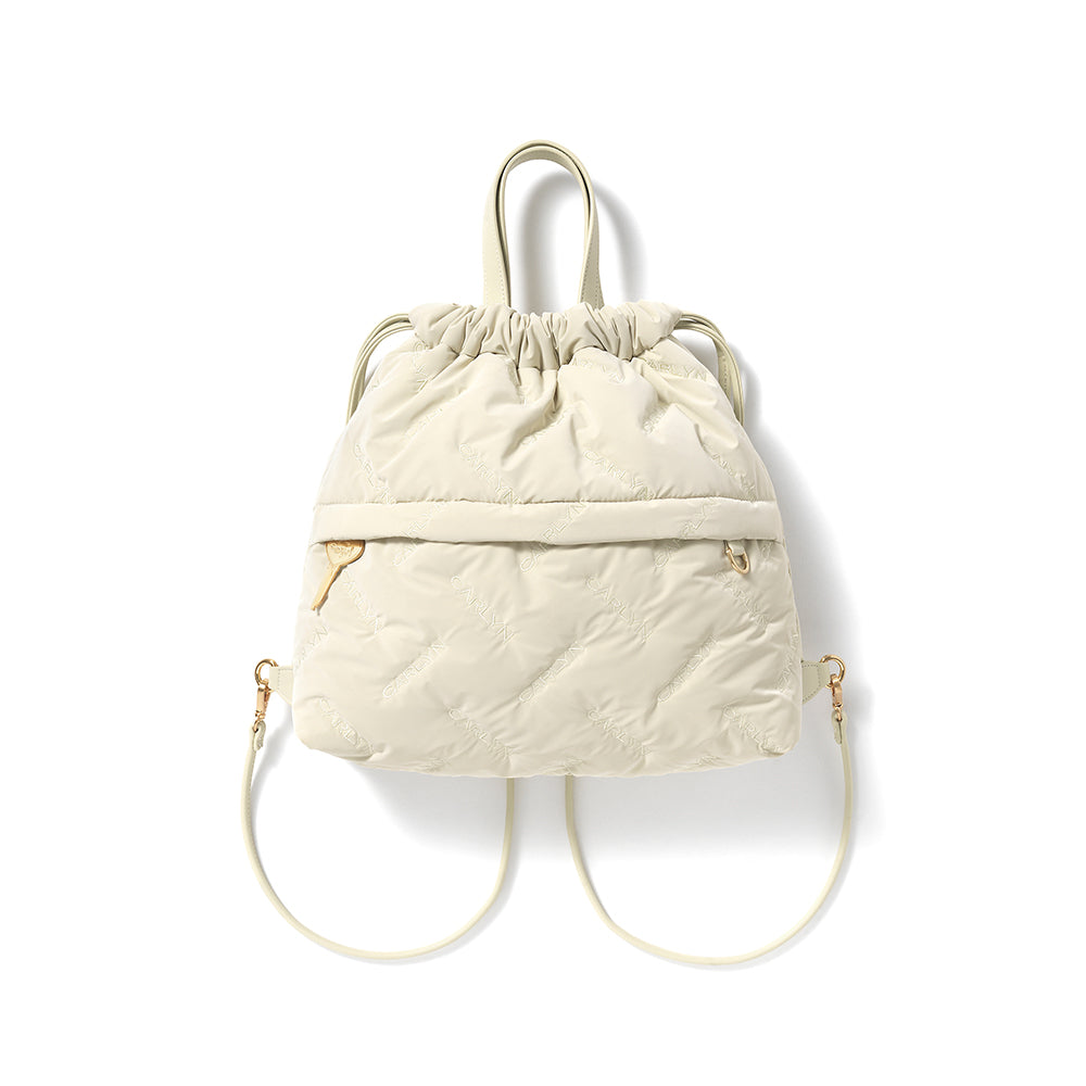 CARLYN TWEE BACKPACK IVORY – SeoulSeoul