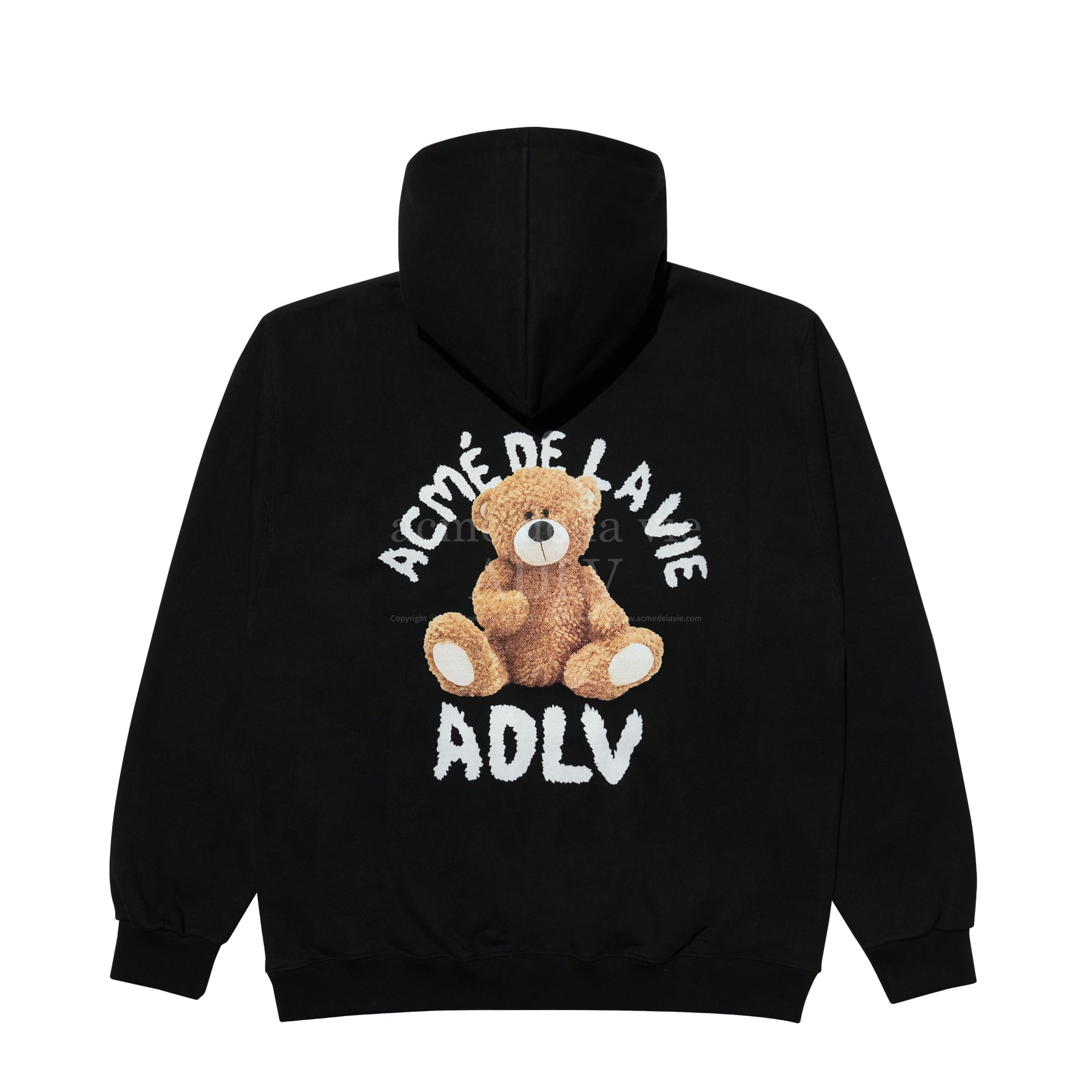 Teddy bear hoodie black outlet