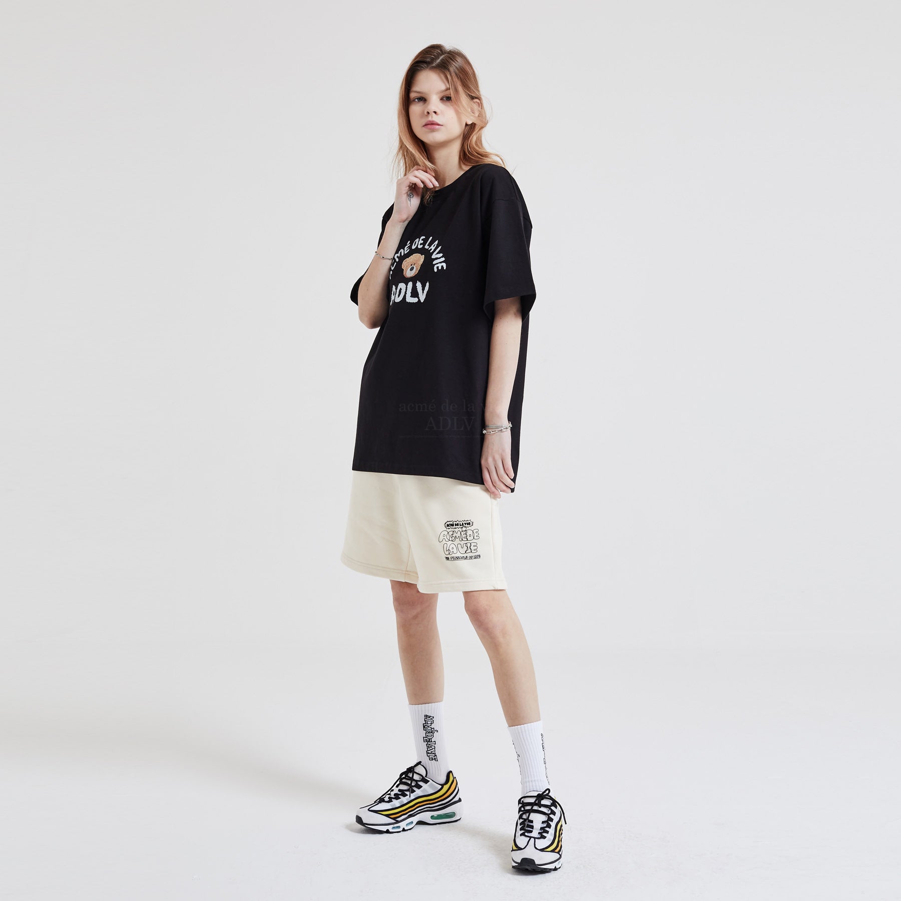 acmé de la vie ADLV TEDDY BEAR (BEAR DOLL) SHORT SLEEVE T