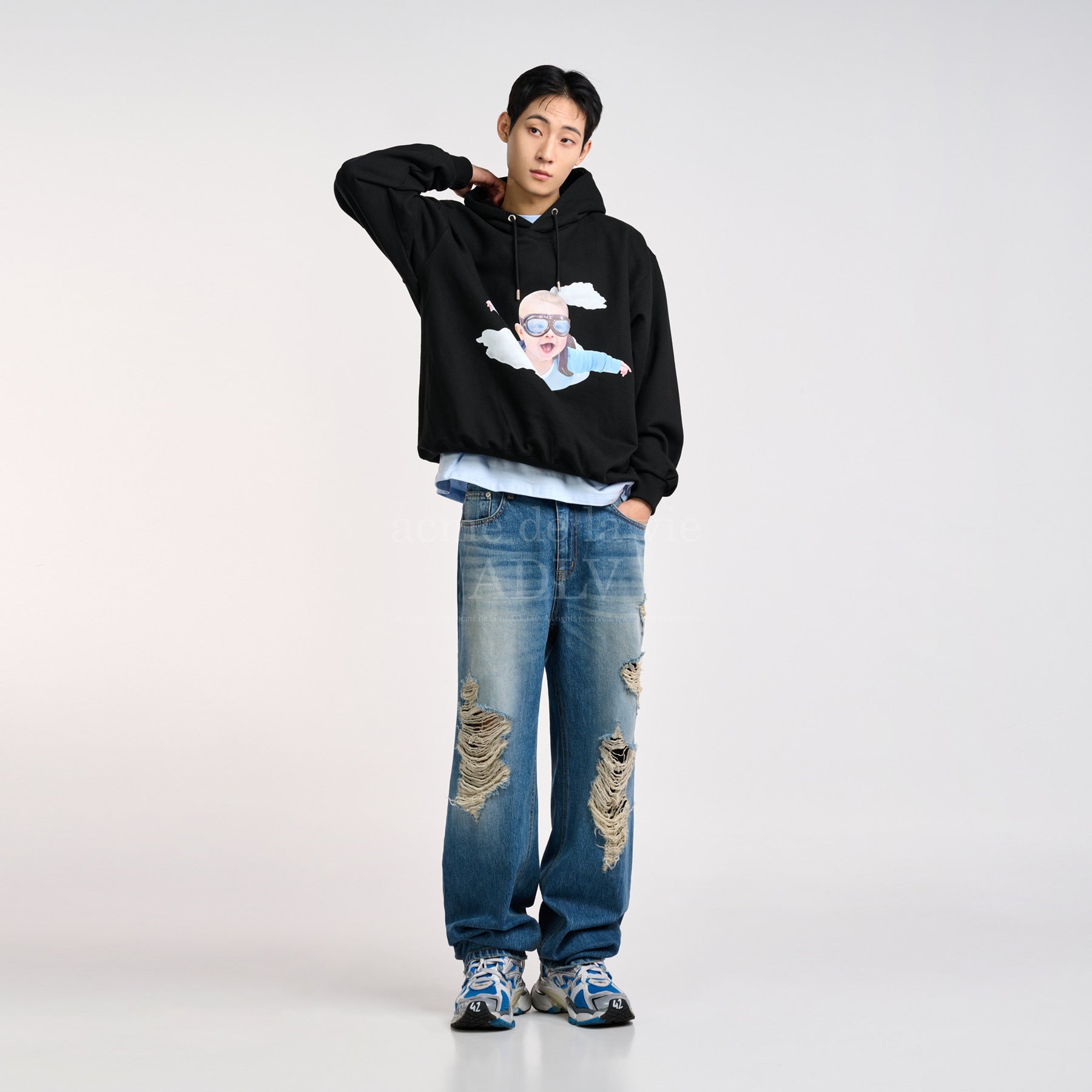 関税込★ACME DE LA VIE X Smiley★HOT-AIR BALLOON SWEATSHIRT 1663158333427_acmdelavie0.jpeg