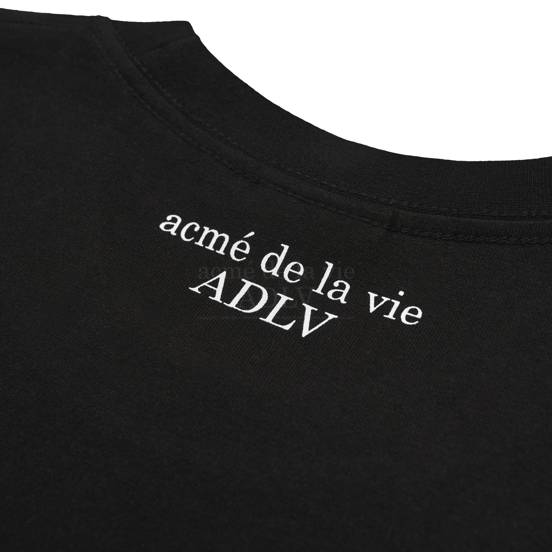 acmé de la vie ADLV METAL BEAR SHORT SLEEVE T-SHIRT BLACK