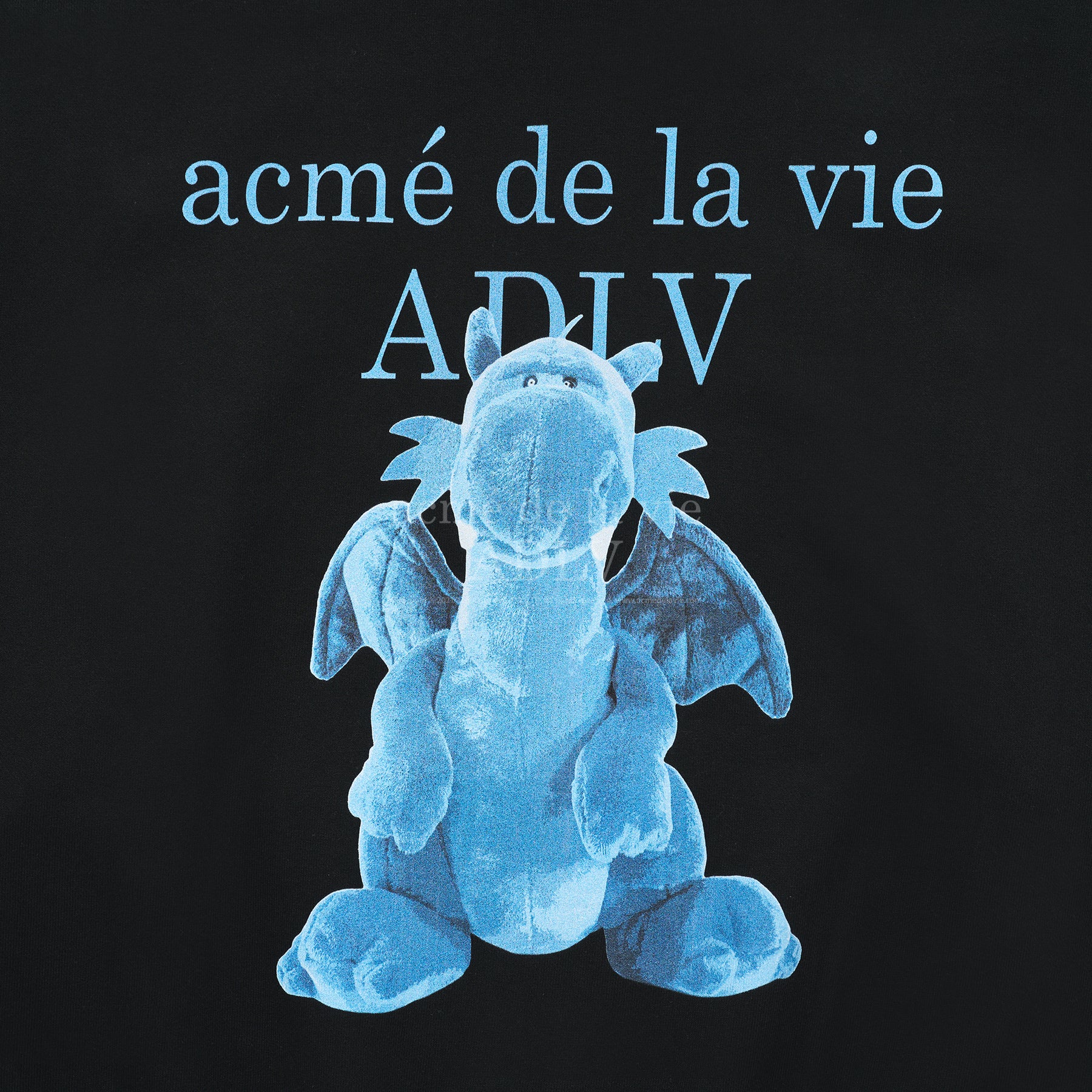 アクメドラビ★FUZZY DRAGON ARTWORK HOODIE_3色 acmé de la vie ADLV FUZZY DRAGON ARTWORK HOODIE CREAM