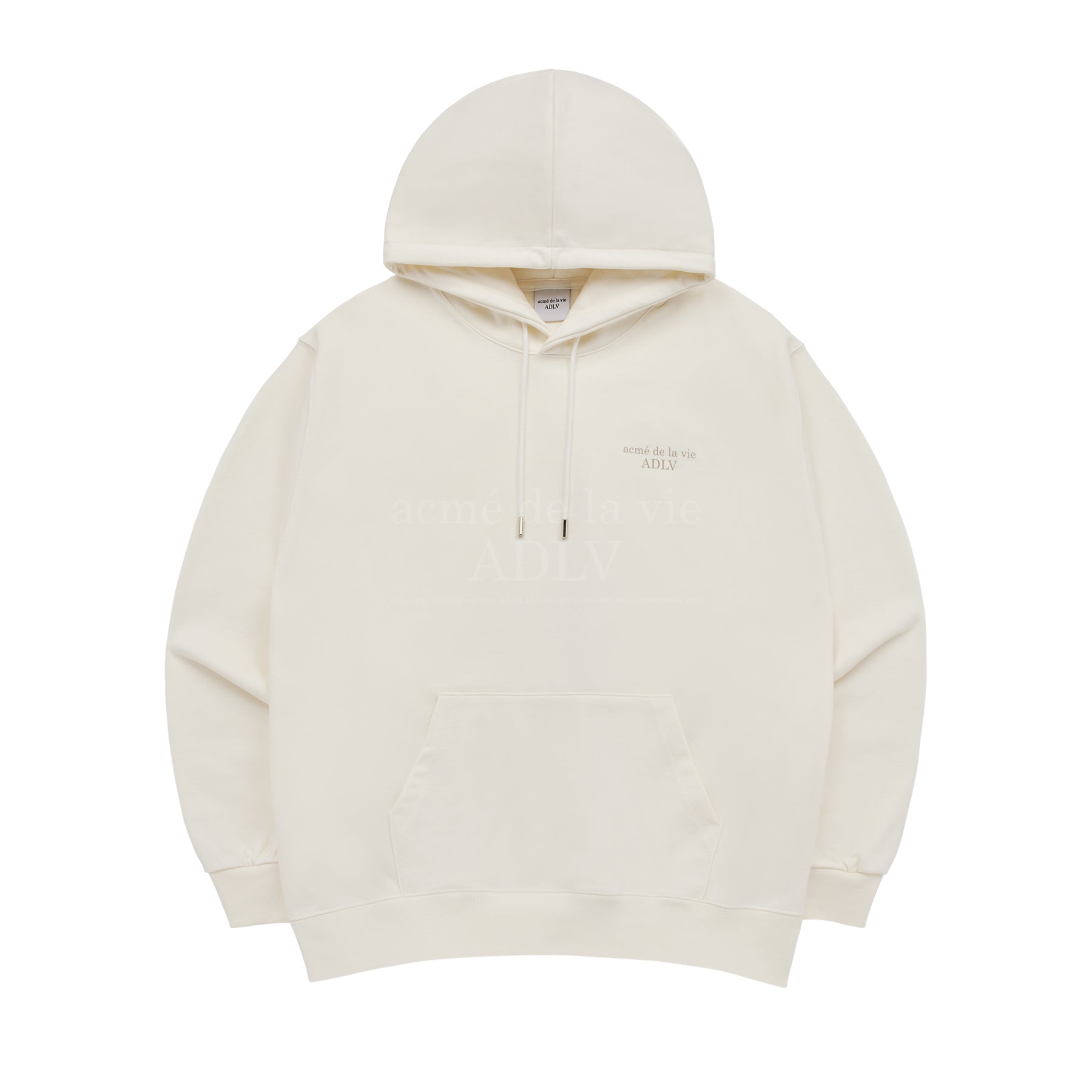アクメドラビ★FUZZY DRAGON ARTWORK HOODIE_3色 acmé de la vie ADLV FUZZY DRAGON ARTWORK HOODIE CREAM