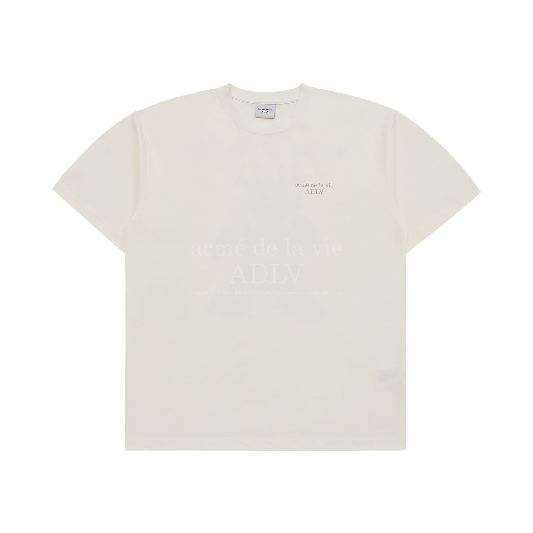 acmé de la vie ADLV FUZZY DRAGON ARTWORK SHORT SLEEVE T
