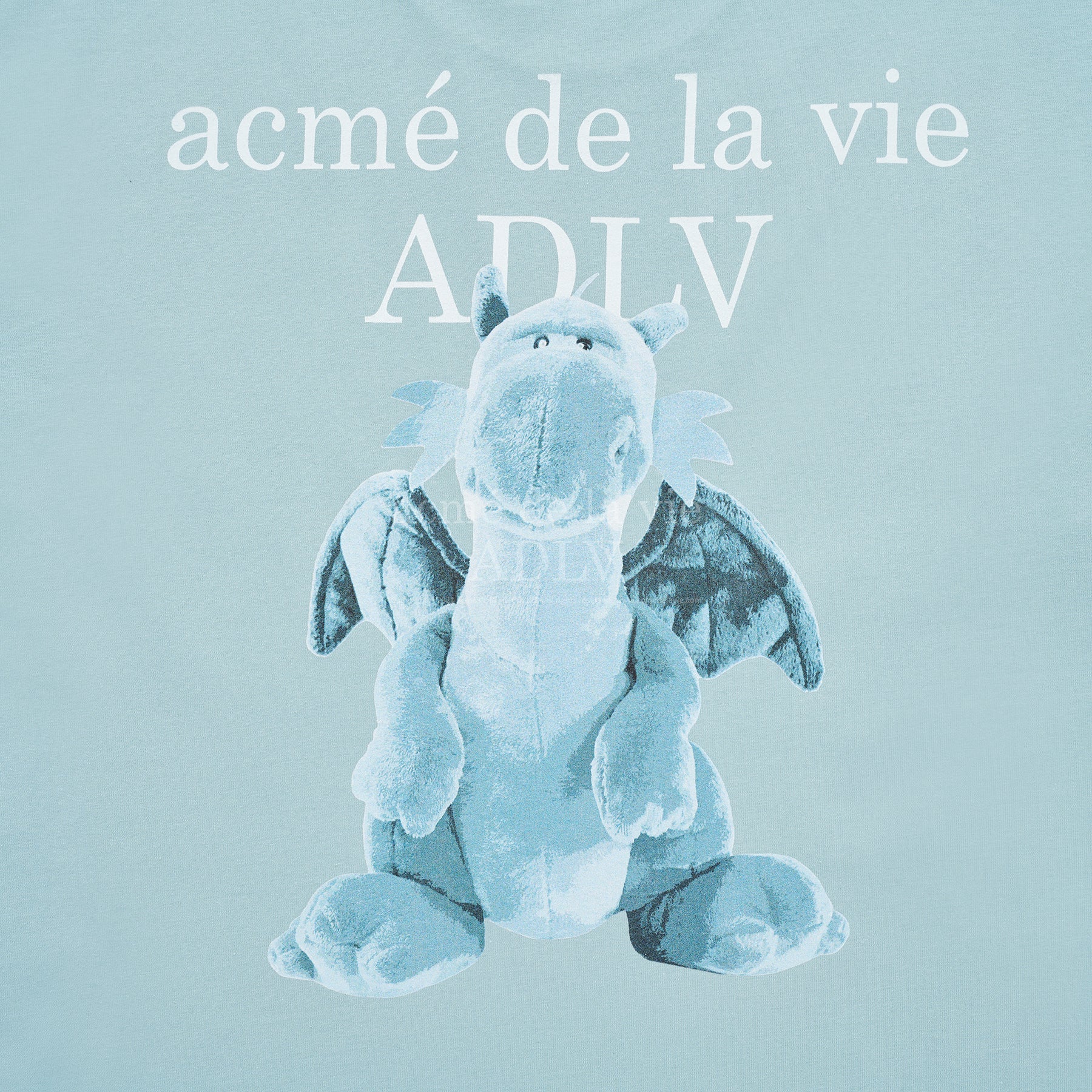 アクメドラビ★FUZZY DRAGON ARTWORK HOODIE_3色 acmé de la vie ADLV FUZZY DRAGON ARTWORK HOODIE CREAM