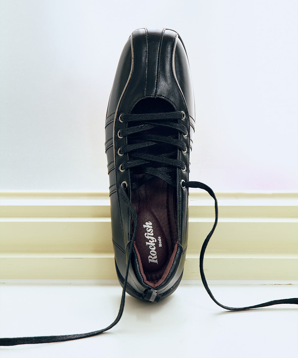 ROCKFISH BLISS LACEUP SNEAKERS V2 - BLACK – SeoulSeoul