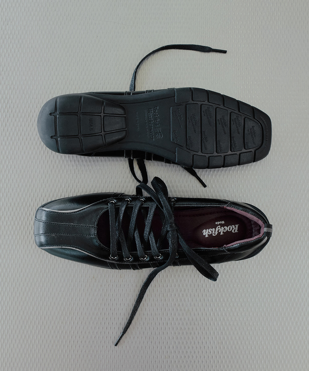 ROCKFISH BLISS LACEUP SNEAKERS V2 - BLACK – SeoulSeoul
