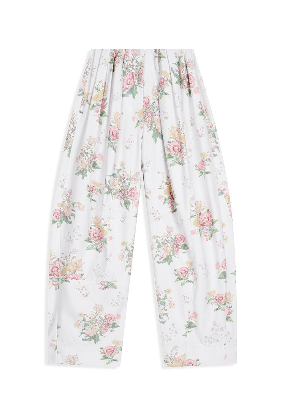 OPEN YY FLORAL FULL GATHER PANTS, MULTI – SeoulSeoul