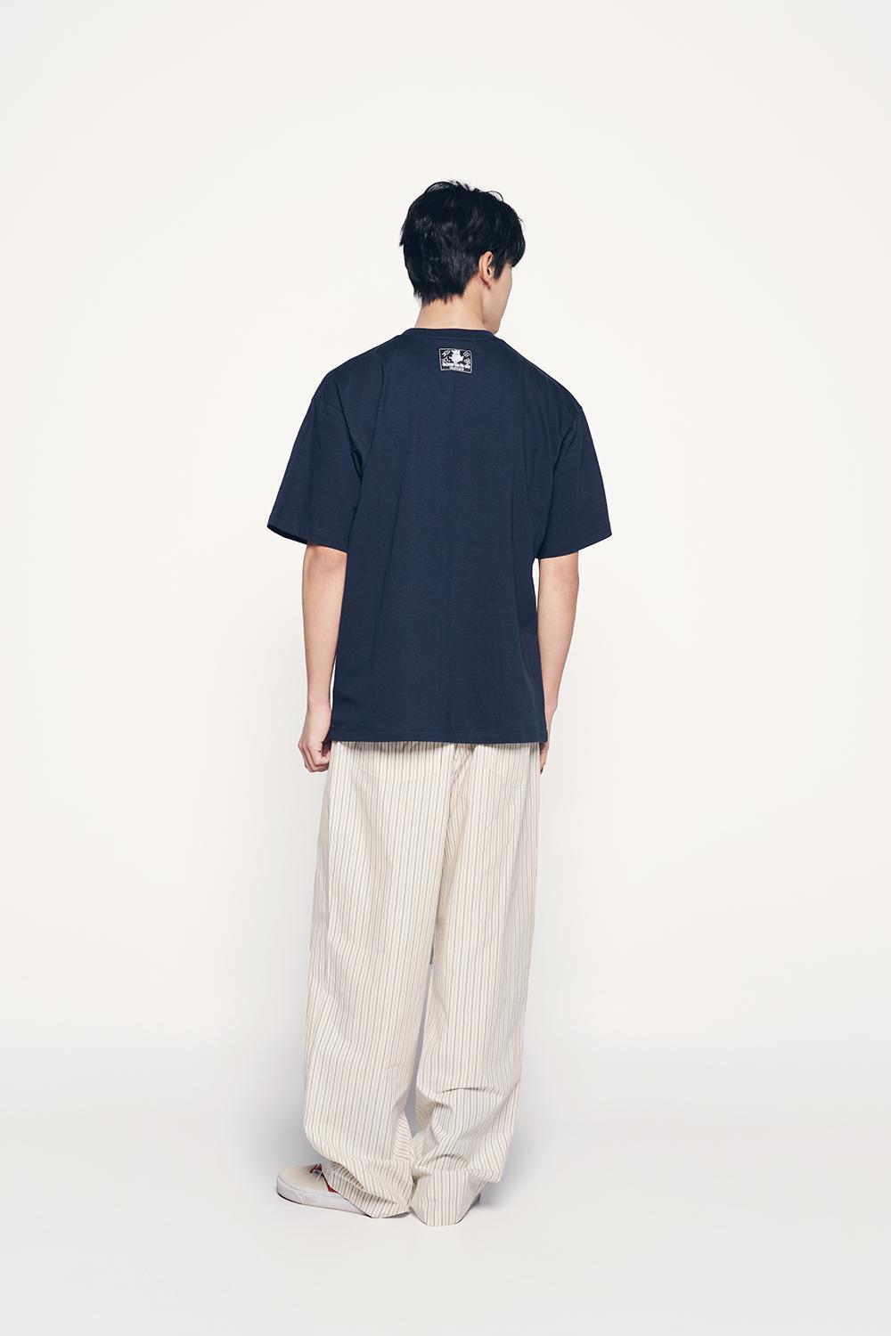 acmé de la vie Action Kamen Shinchan T-Shirt – Dark Navy