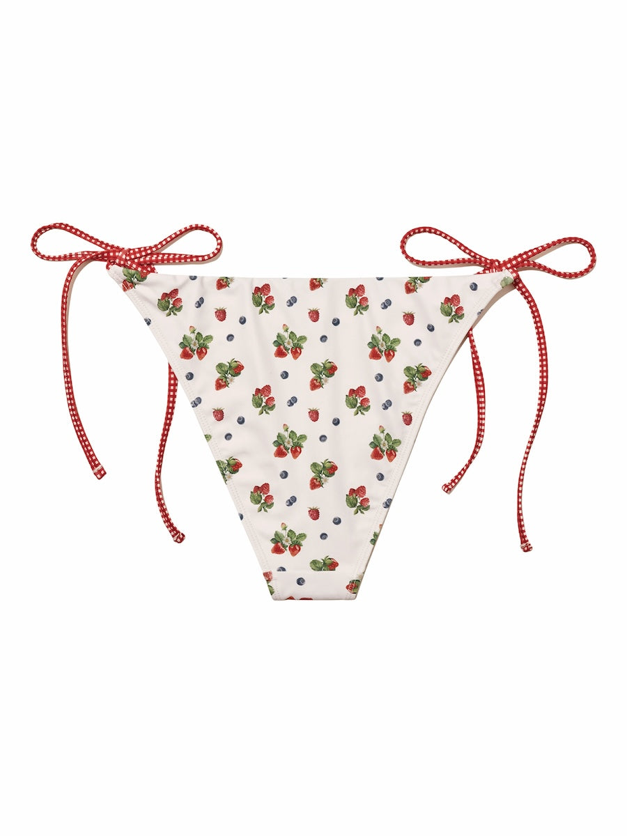 【GLOWNY】TIE SIDE BIKINI BOTTOM☆25SS☆ボトム GLOWNY TIE SIDE BIKINI BOTTOM (MIX BERRY) – SeoulSeoul