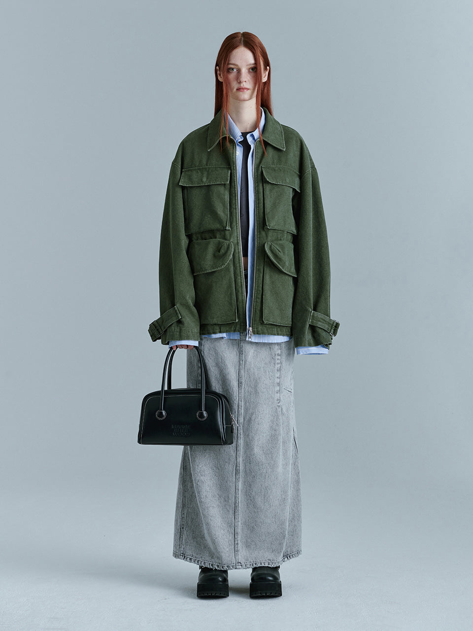 MARGESHERWOOD SOFT TOTE_black plain – SeoulSeoul