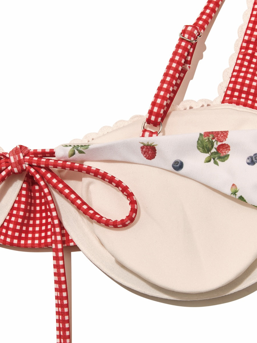 GLOWNY BALCONETTE BIKINI TOP (MIX BERRY) – SeoulSeoul