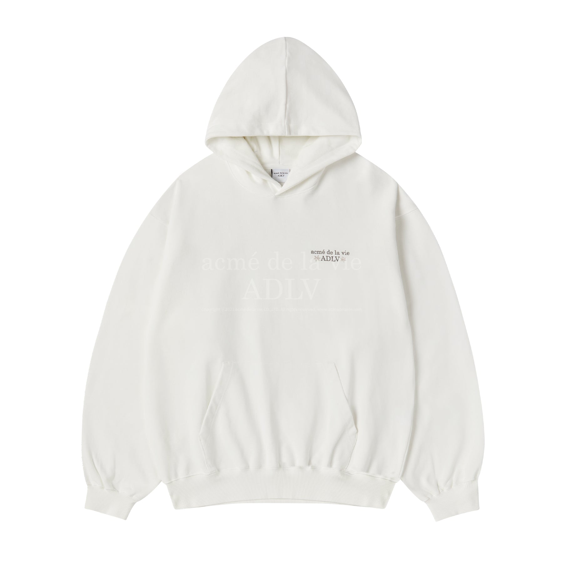 acmé de la vie ADLV SNOW BEAR HOODIE CREAM – SeoulSeoul