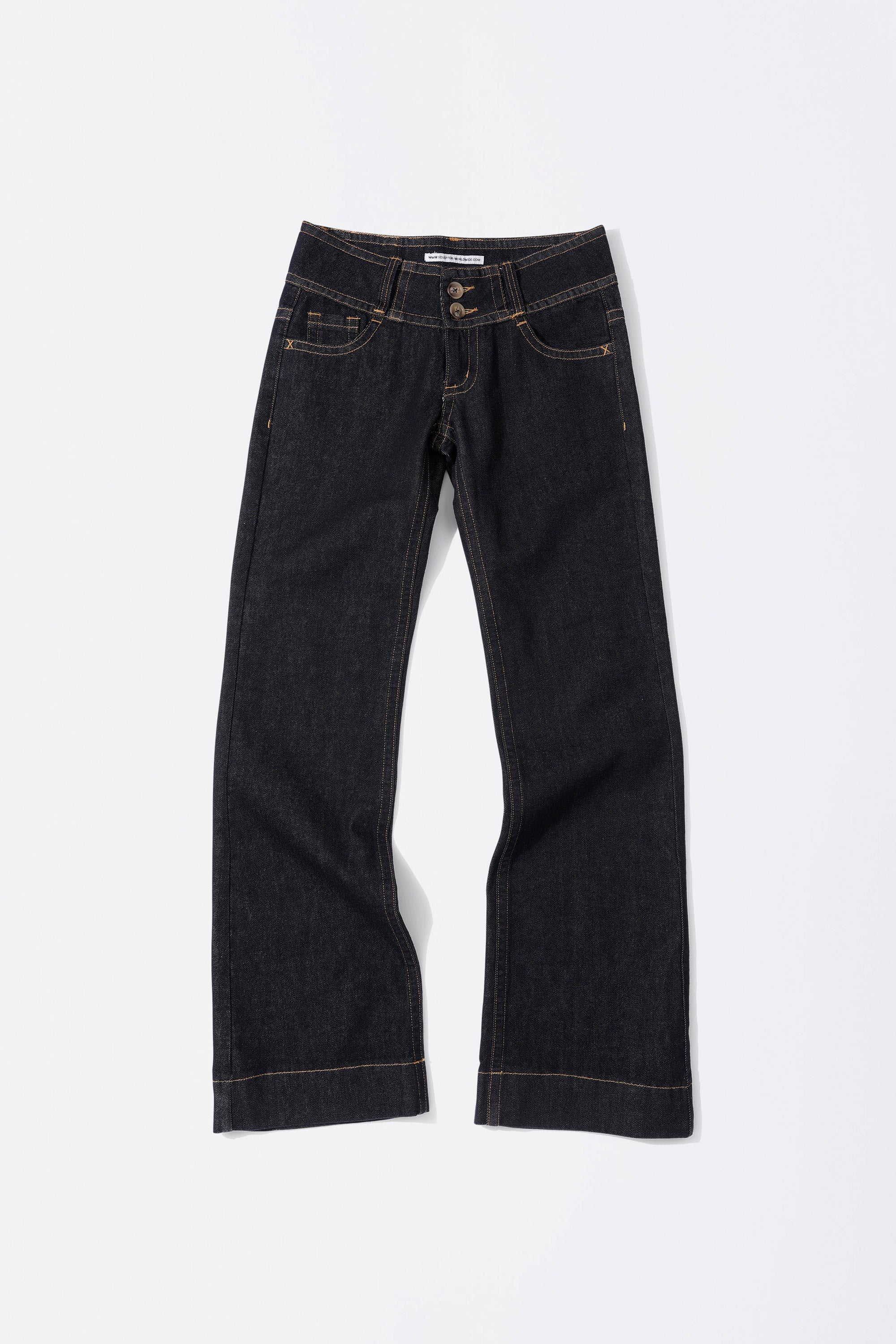 SCULPTOR Union Jack Engineered Denim Indigo – SeoulSeoul
