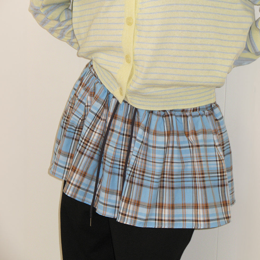 パンツ RONRON LAYERED SKIRT TRAINING PANTS BLACK RONRON LAYERED SKIRT TRAINING PANTS BLACK – SeoulSeoul