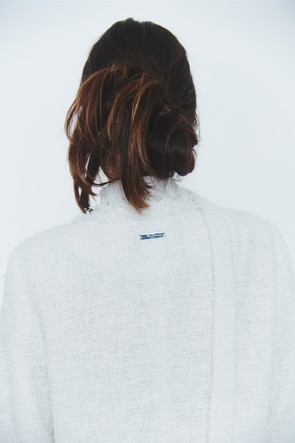 PAIN OR PLEASURE LUCY SCARF TWEED JACKET WHITE – SeoulSeoul