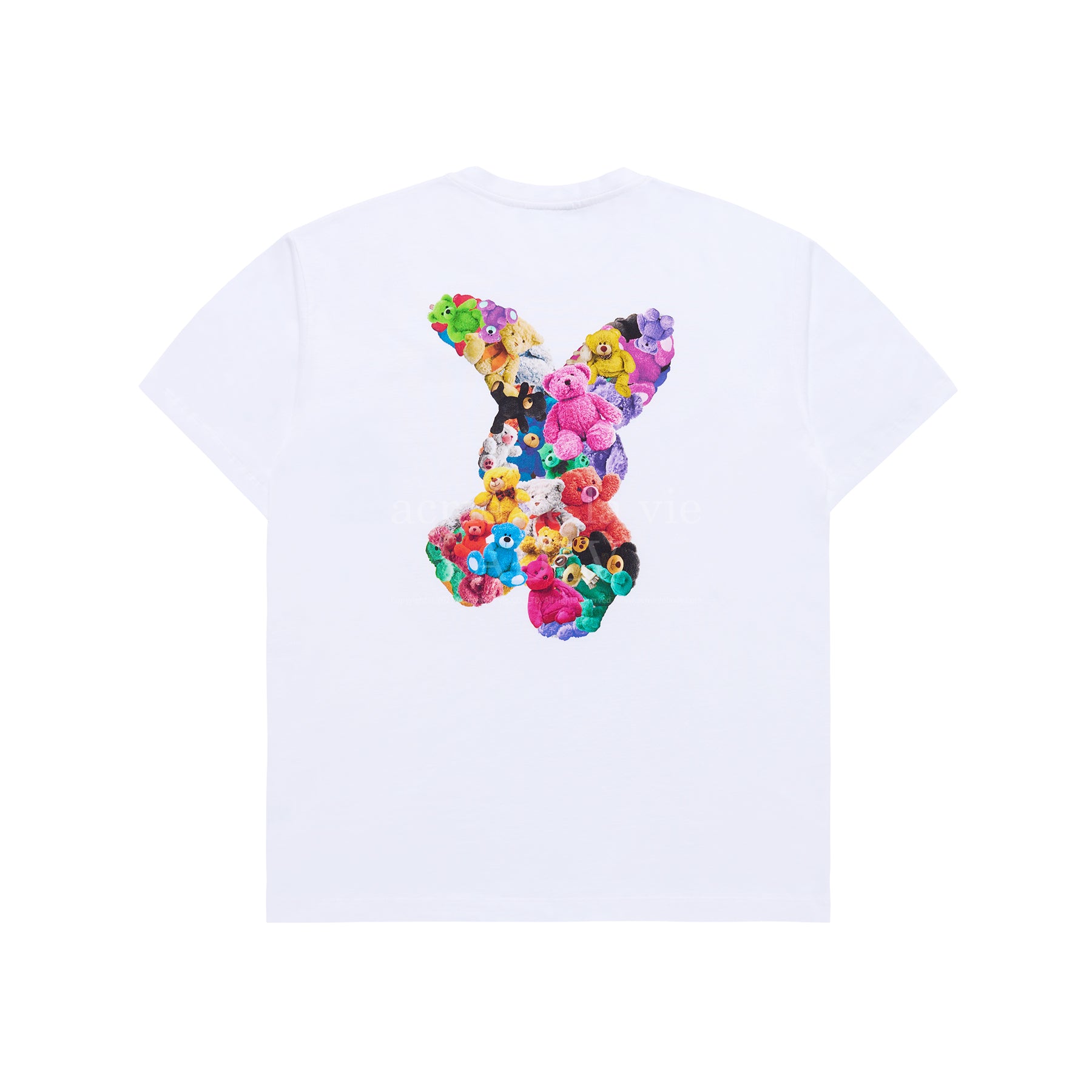 Tシャツ・カットソー ACME DE LA VIE BEAR DOLL FUZZY RABBIT SHORT SLEEVE T 4BUK060 acmé de la vie ADLV BEAR DOLL FUZZY RABBIT SHORT SLEEVE T