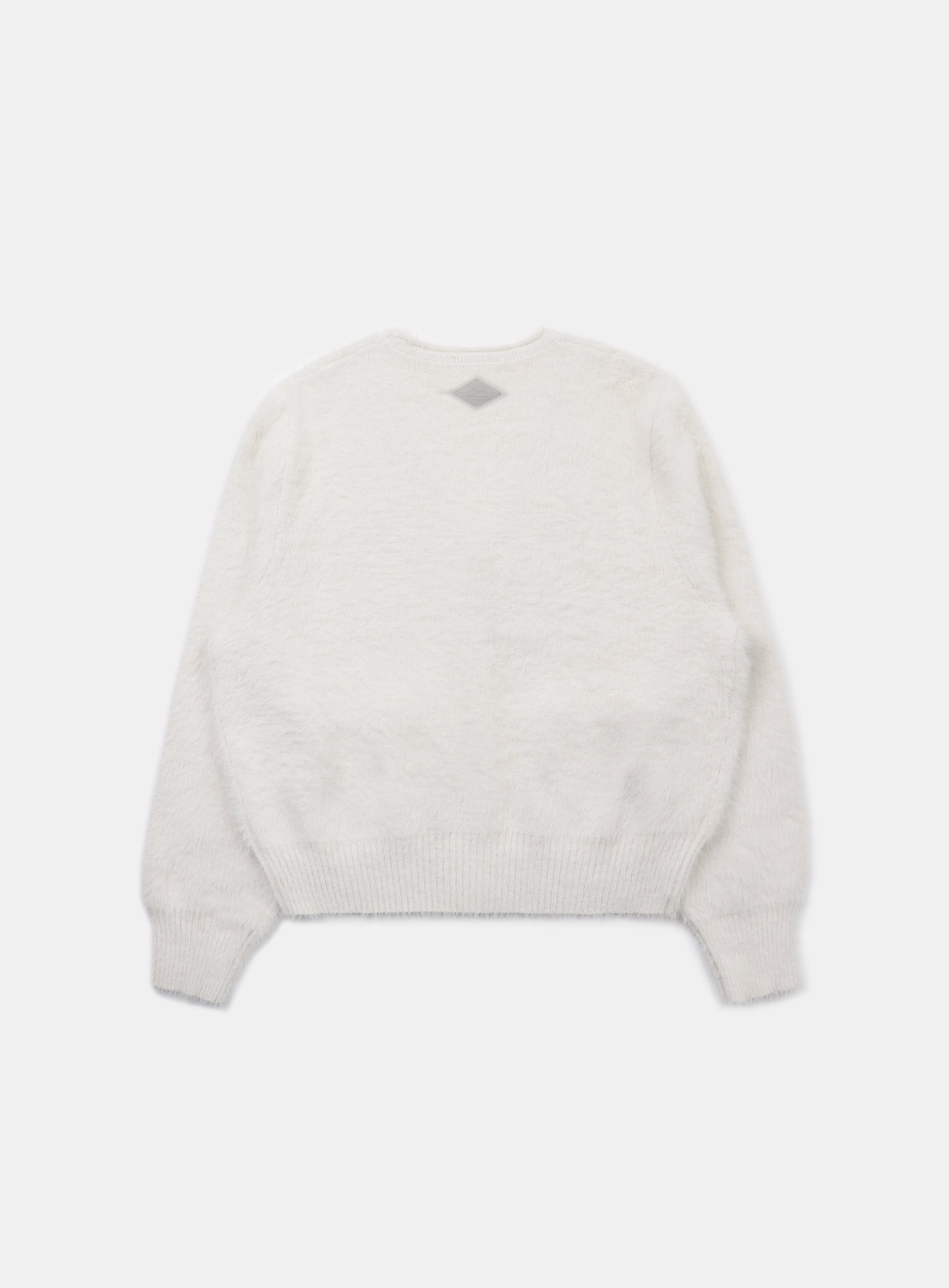 【BADBLOOD】BS Mohair Crewneck Sweater Cream BAD BLOOD BS Mohair V-neck Cardigan - Cream – SeoulSeoul
