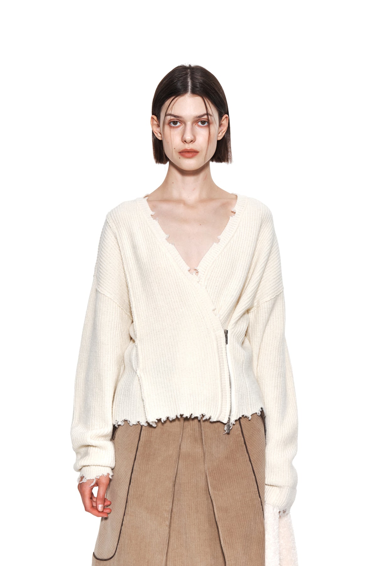 ニット・セーター IONSEOUL Cure Punching Cardigan (3color) JE1316 KNIT – UNION TOKYO