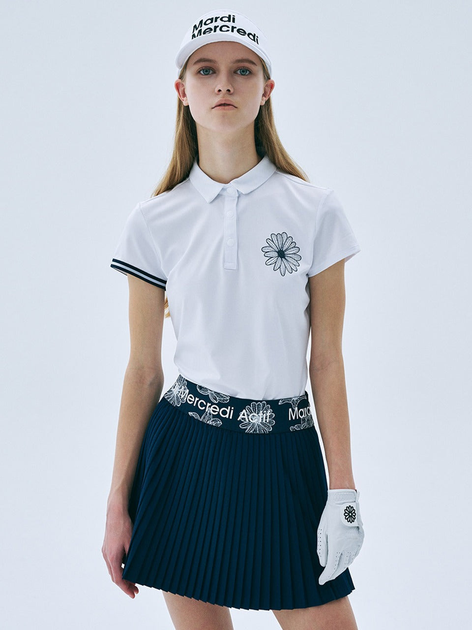 ★MARDI MERCREDI ACTIF★ACCORDIAN MINI SKIRT JACQUARD BAND★ MARDI ACTIF ACCORDIAN MINI SKIRT JACQUARD BAND ALL