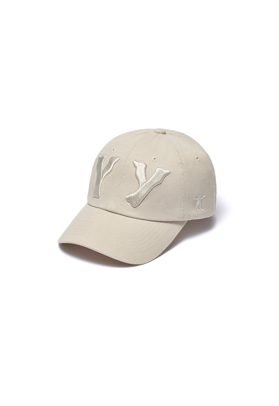 ● OPEN YY ● YY HEART BONE BALL CAP OPEN YY HEART BONE BALL CAP, BEIGE – SeoulSeoul