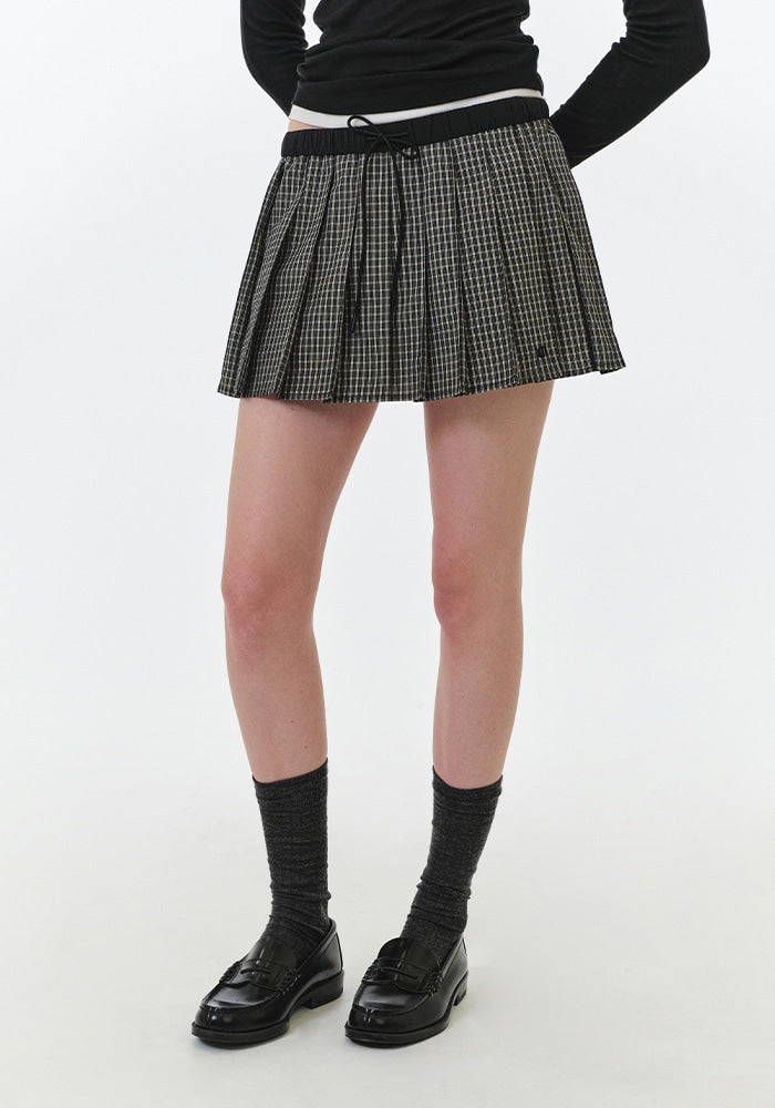 ._.13　GROVE PAISLEY CHECK SKIRT GROVE PAISLEY CHECK SKIRT – SeoulSeoul
