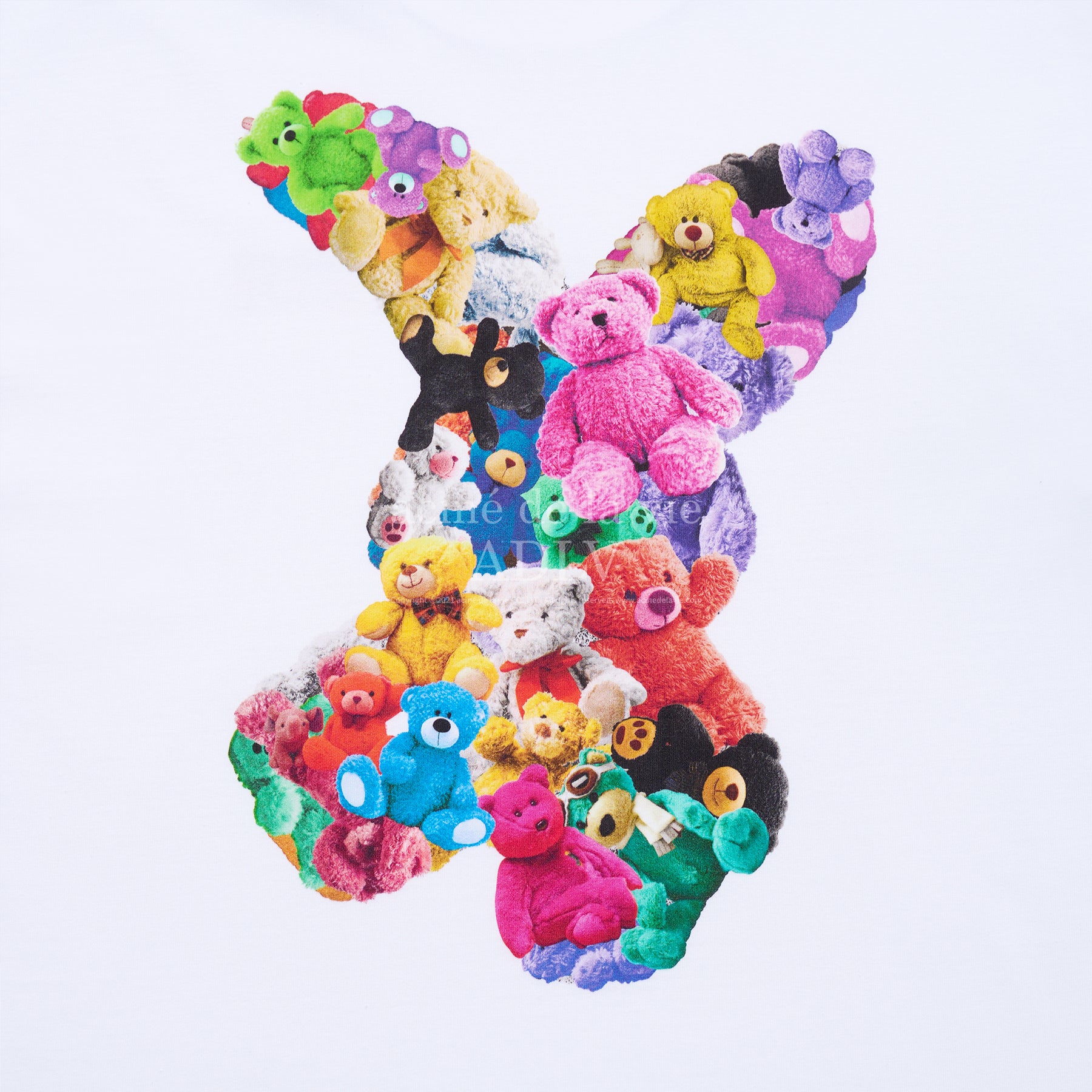 Tシャツ・カットソー ACME DE LA VIE BEAR DOLL FUZZY RABBIT SHORT SLEEVE T 4BUK060 55e62391b5404c96df87de8f45a5ff
