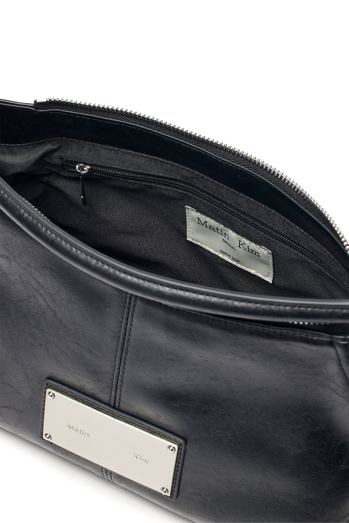 MATIN KIM SIDE ZIPPER TWO WAY BAG IN BLACK – SeoulSeoul