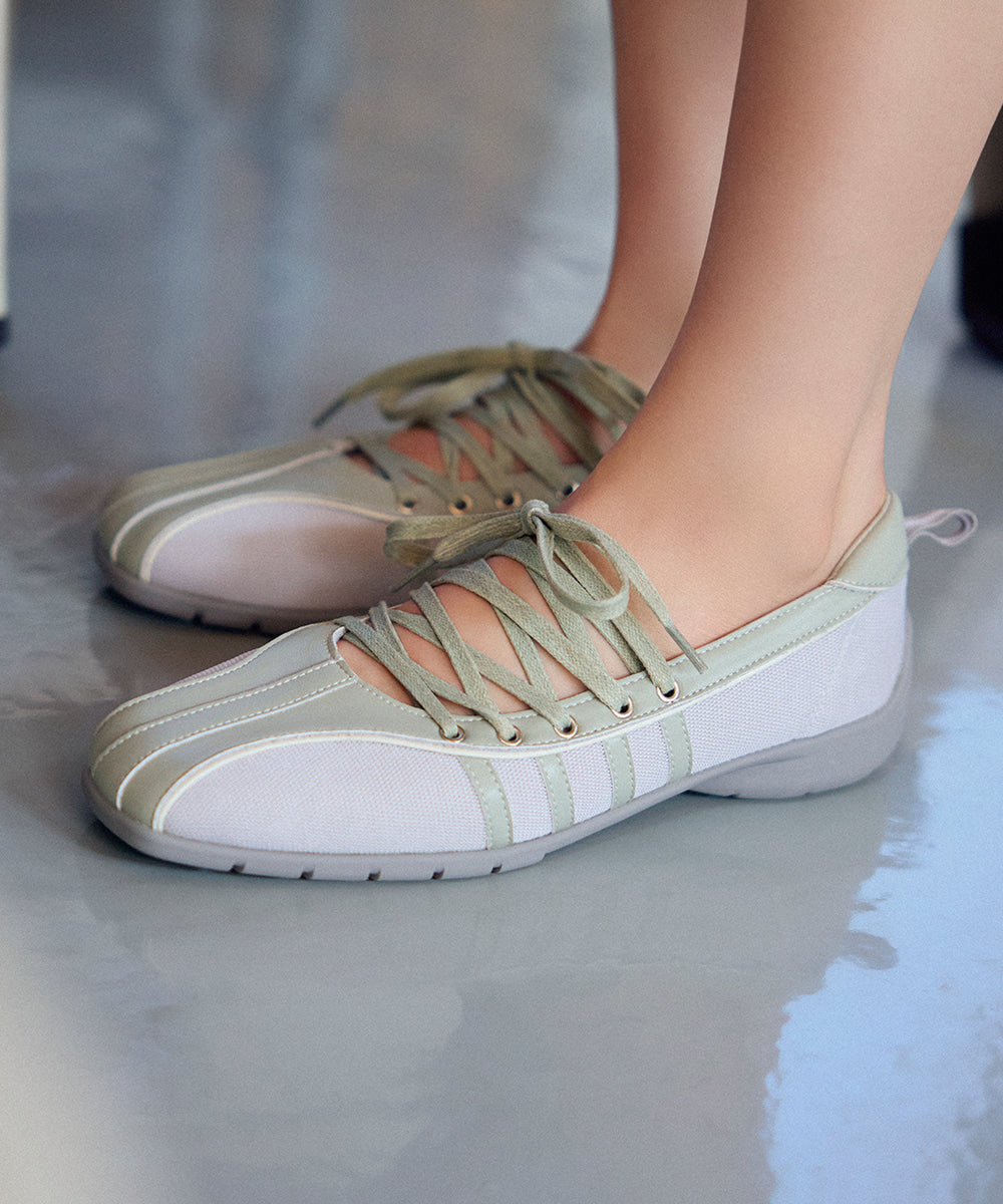 ROCKFISH BLISS LACEUP SNEAKERS - SAGE GREEN – SeoulSeoul