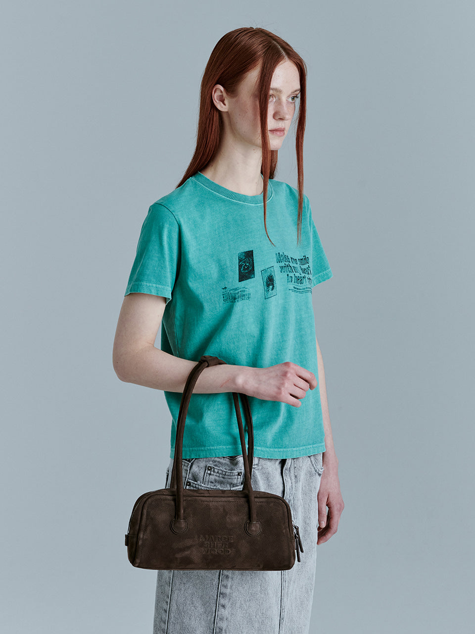 MARGESHERWOOD SOFT BAGUETTE BAG_hush nubuck – SeoulSeoul
