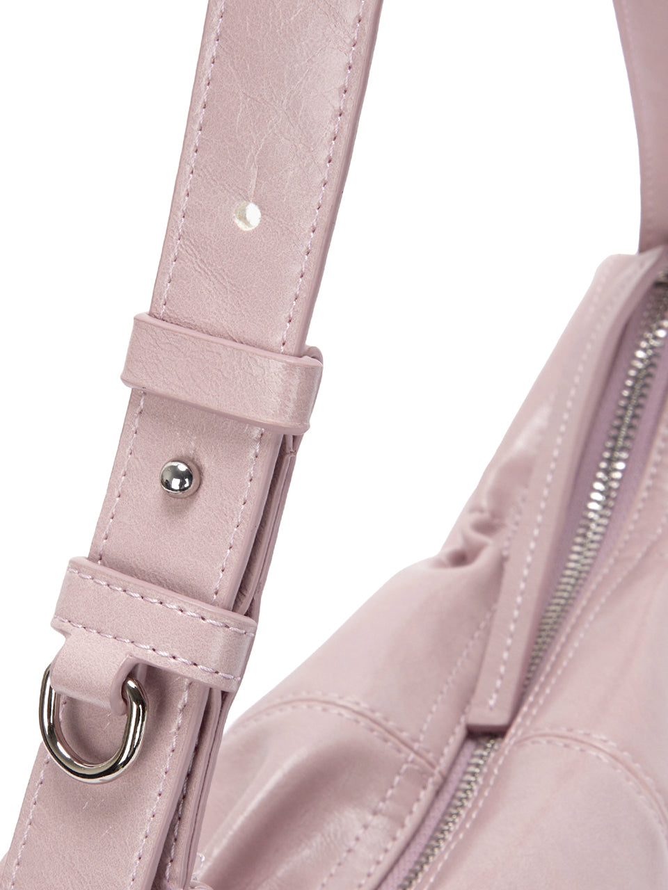 MATIN KIM HALF SHIRRING RIBBON ROUND BAG IN PINK – SeoulSeoul MATIN KIM HALF SHIRRING RIBBON ROUND BAG IN PINK – SeoulSeoul