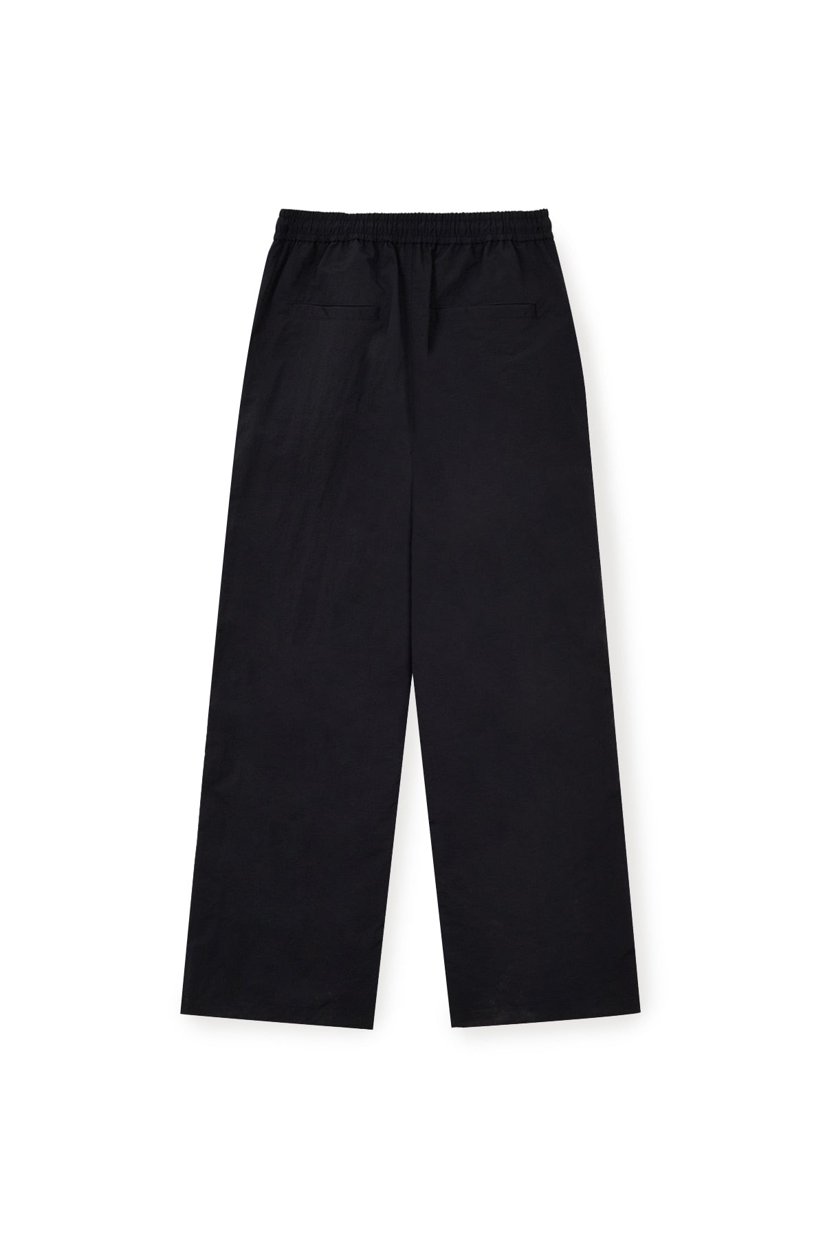 MATIN KIM SIDE LOGO WIDE TRACK PANTS IN BLACK – SeoulSeoul