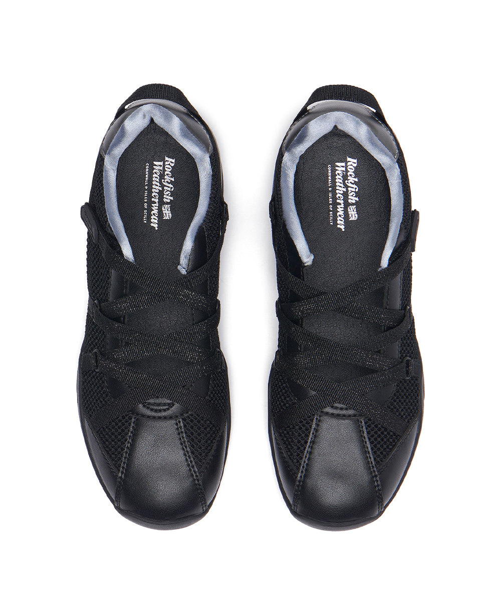ROCKFISH ZANE X-STRAP SNEAKERS - BLACK – SeoulSeoul