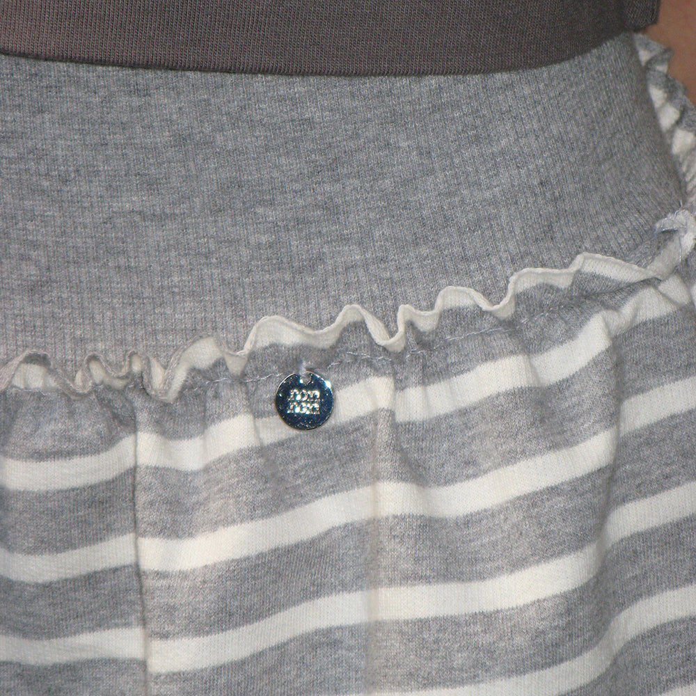 ショートパンツ RONRON CANCAN RUFFLE PANTSKIRT GREY RONRON CANCAN RUFFLE LAYERED PANTSKIRT MELANGE GREY – SeoulSeoul