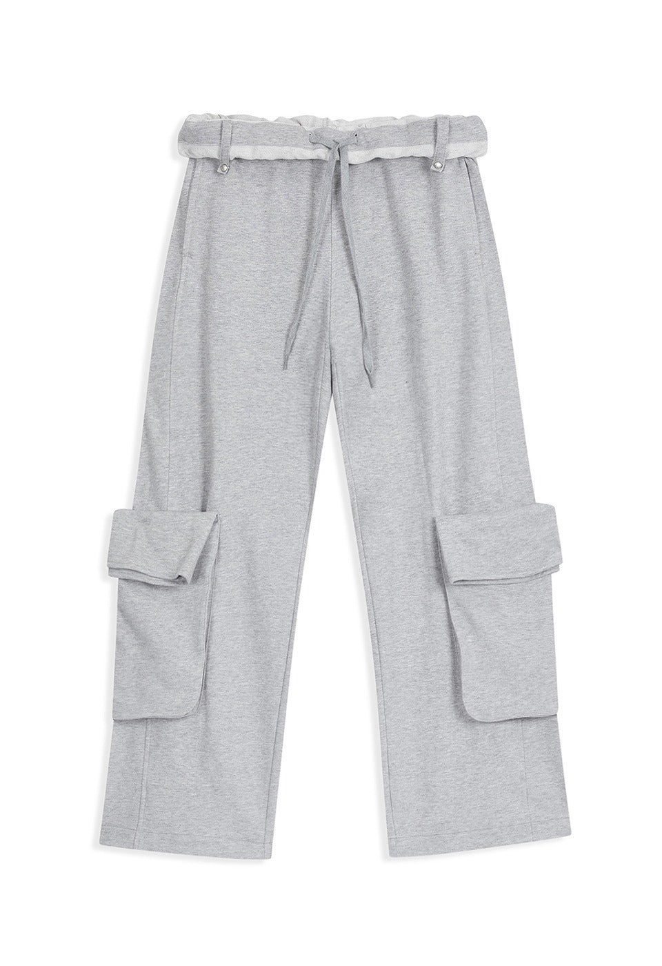 新品 OPENYY ROLLED WAST SWEAT CARGOPANTS OPEN YY ROLLED WAIST SWEAT CARGO PANTS, GRAY – SeoulSeoul