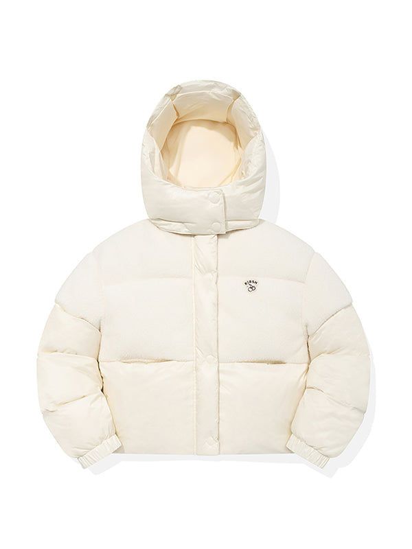 アウターその他 KIRSH Arch Cherry Fleece Mix Cropped Down Jumper Ivory KKSWC KIRSH ARCH CHERRY FLEECE MIX CROP DOWN JUMPER IVORY – SeoulSeoul