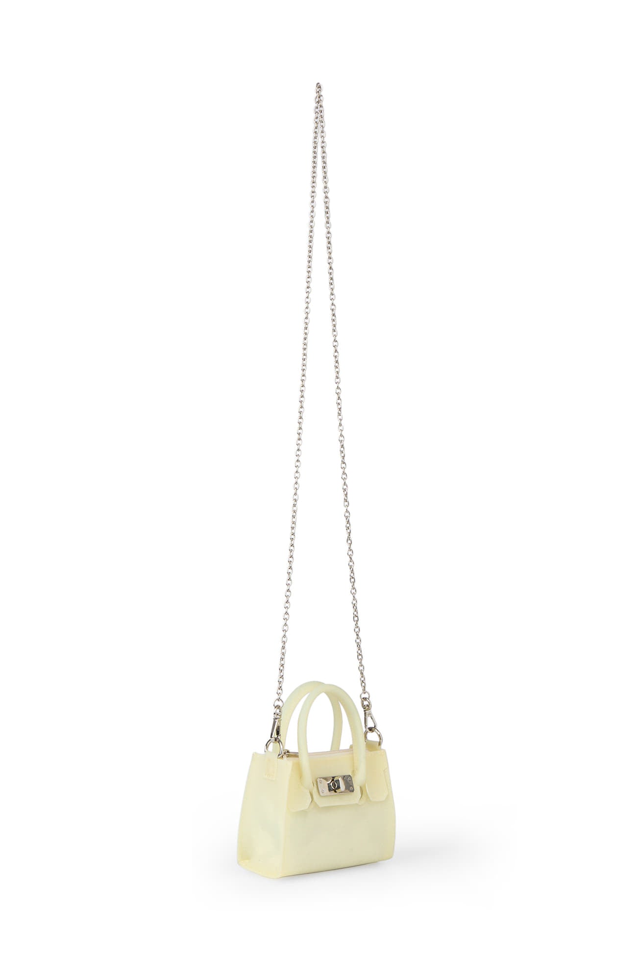 DEINET JELLY CHAIN MINI BAG IN BUTTER SIDE