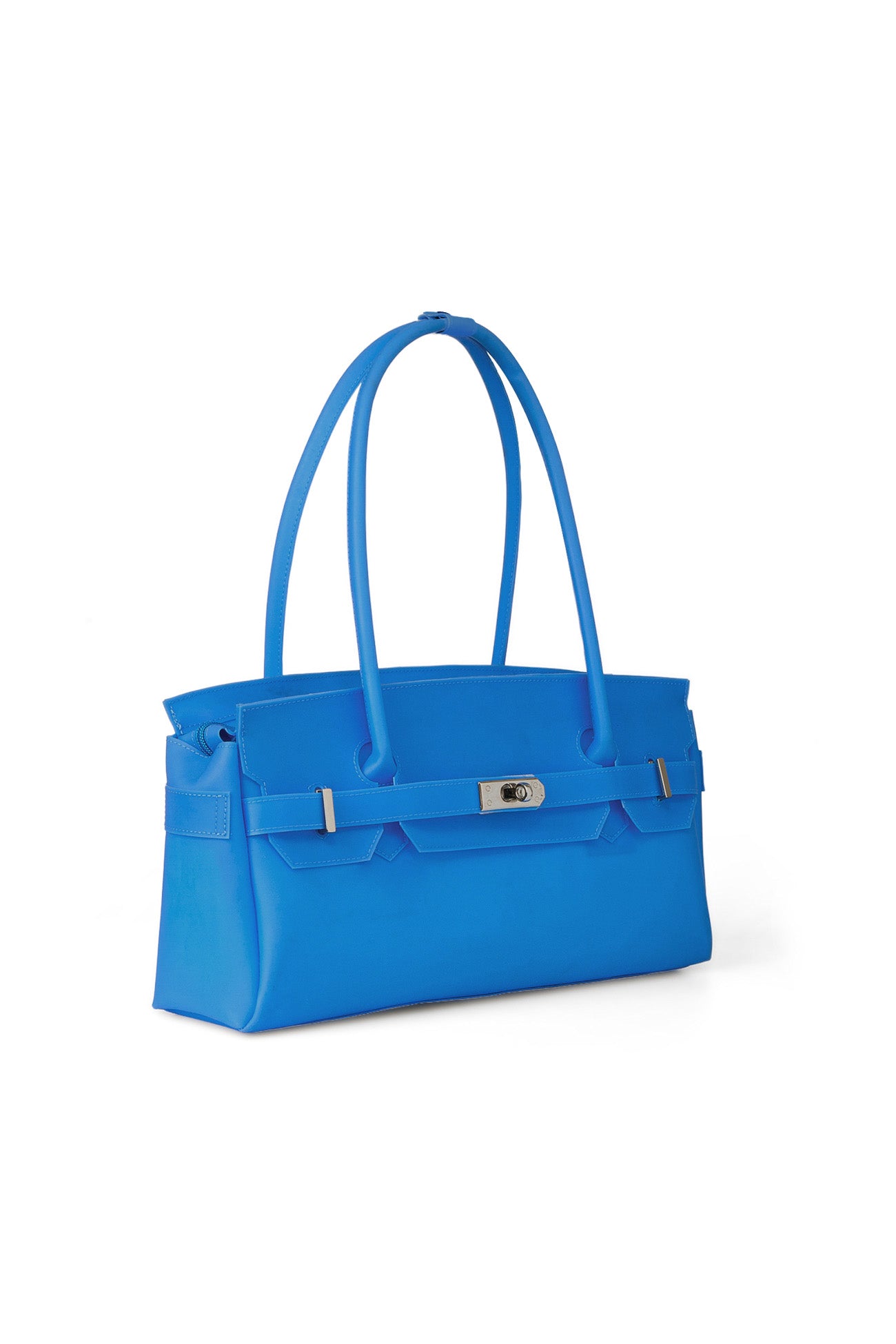 DEINET JELLY TWO-WAY BAG IN BLUE SIDE