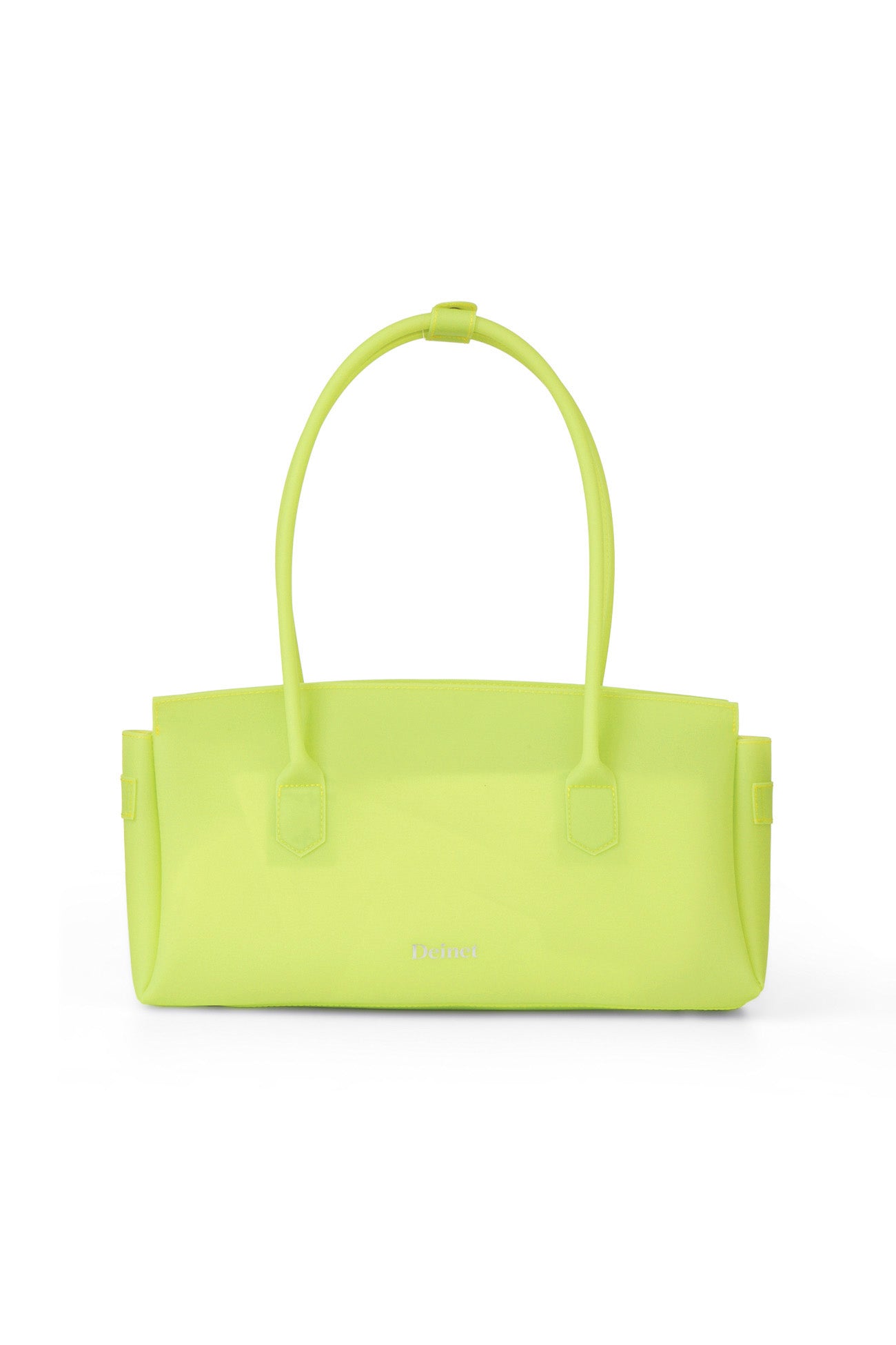 DEINET JELLY TWO-WAY BAG IN LIGHT YELLOW BACK