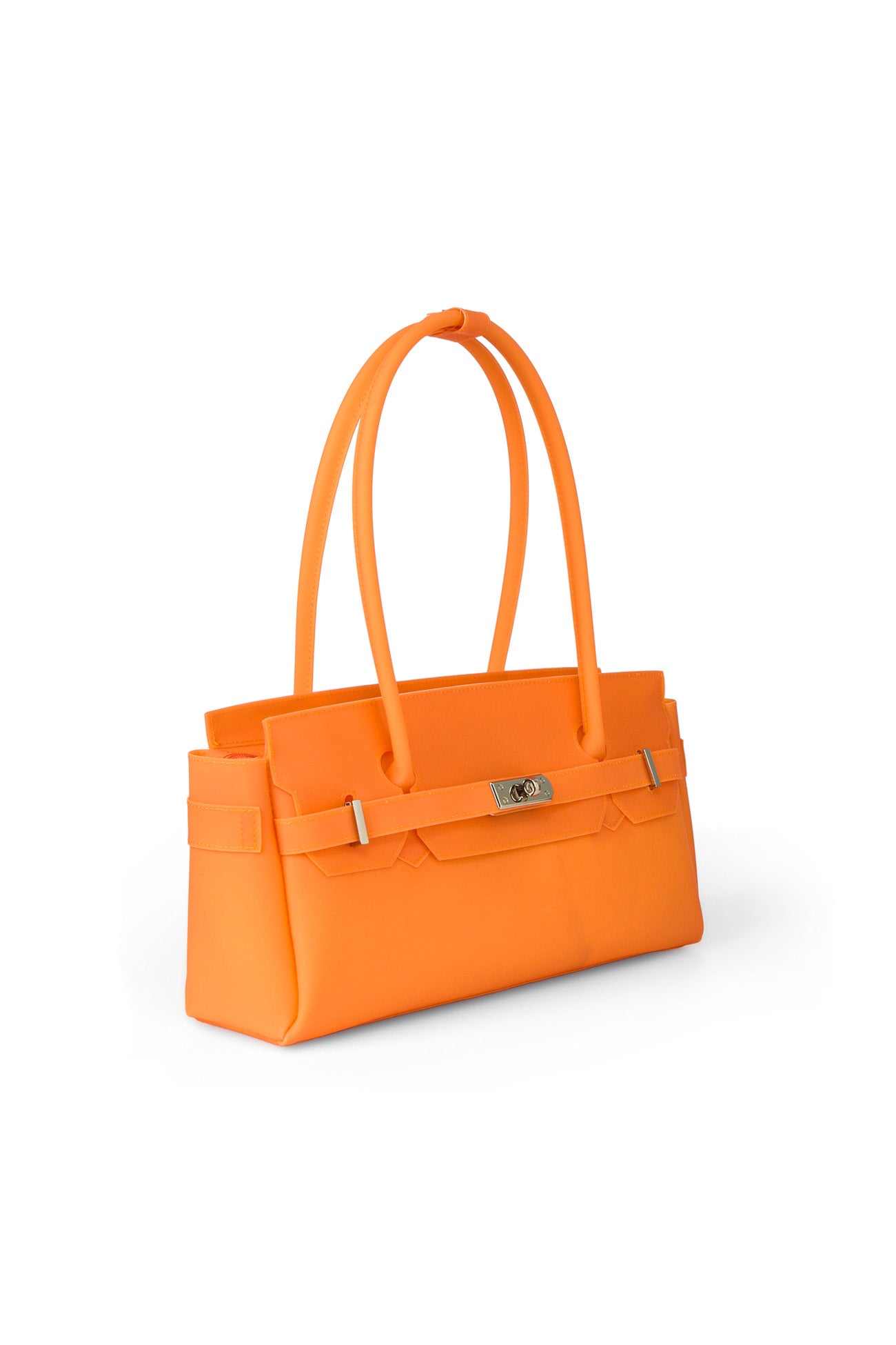 DEINET JELLY TWO-WAY BAG IN ORANGE SIDE