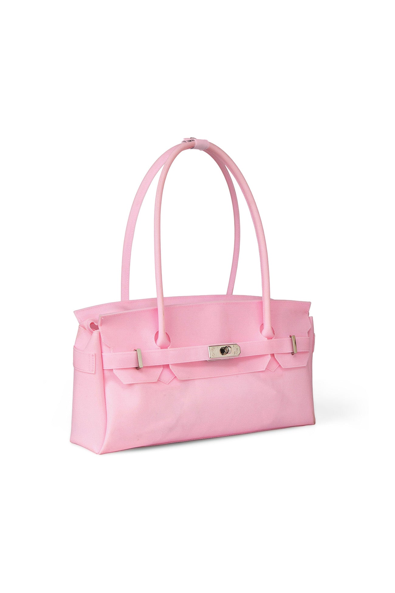DEINET JELLY TWO-WAY BAG IN PINK SIDE