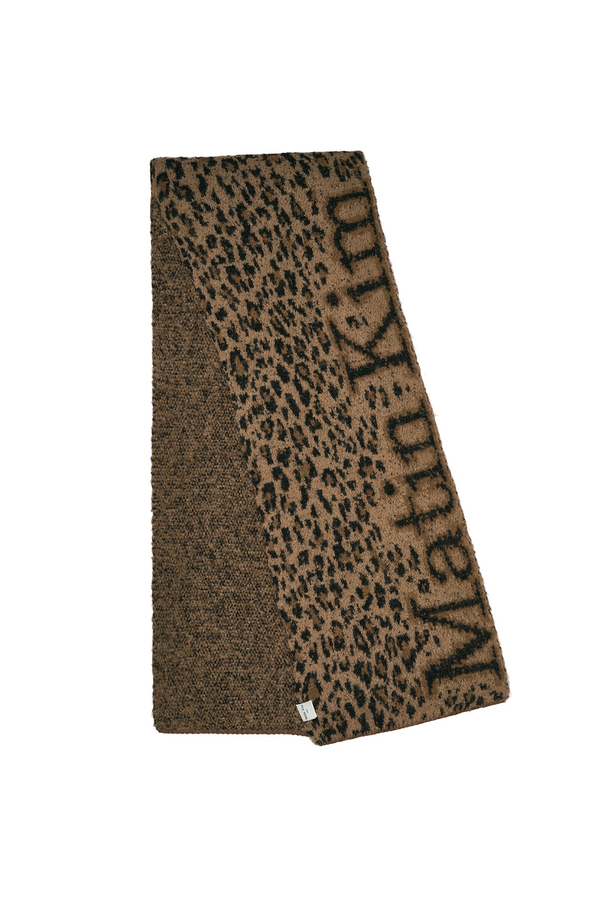 Matin Kim MATIN LEOPARD【౨ৎ】 MATIN KIM MATIN LEOPARD MUFFLER IN MIX – SeoulSeoul