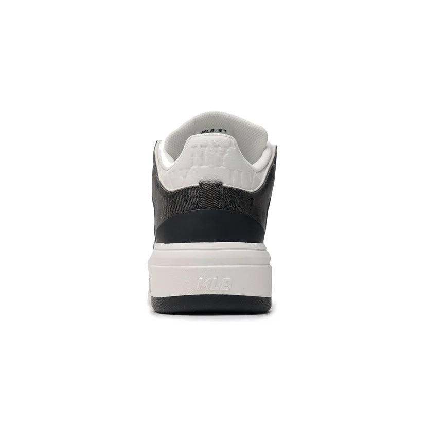 MLB CHUNKY LINER MID CLASSIC MONOGRAM NY SNEAKER (BLACK