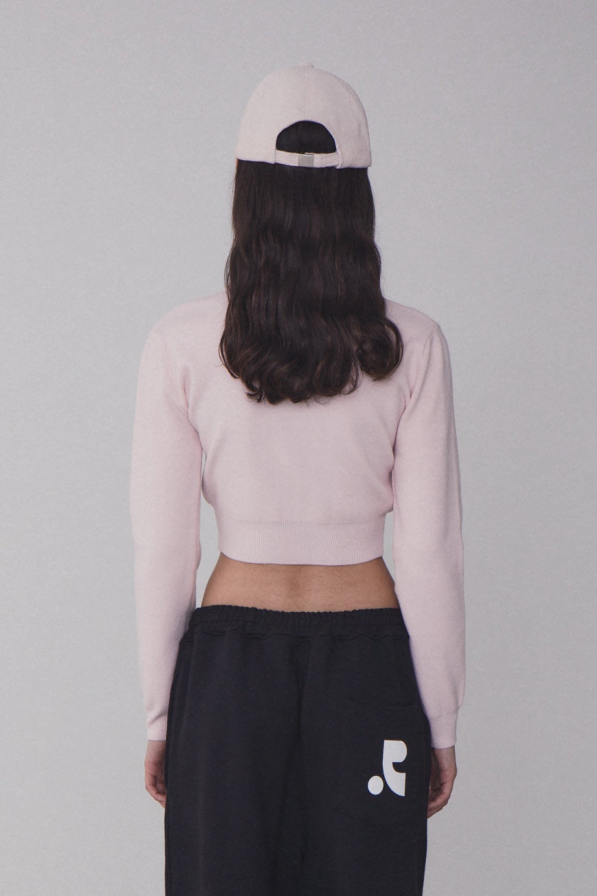 RR Rest & Recreation Cropped Knit Cardigan - Pink | Authentic