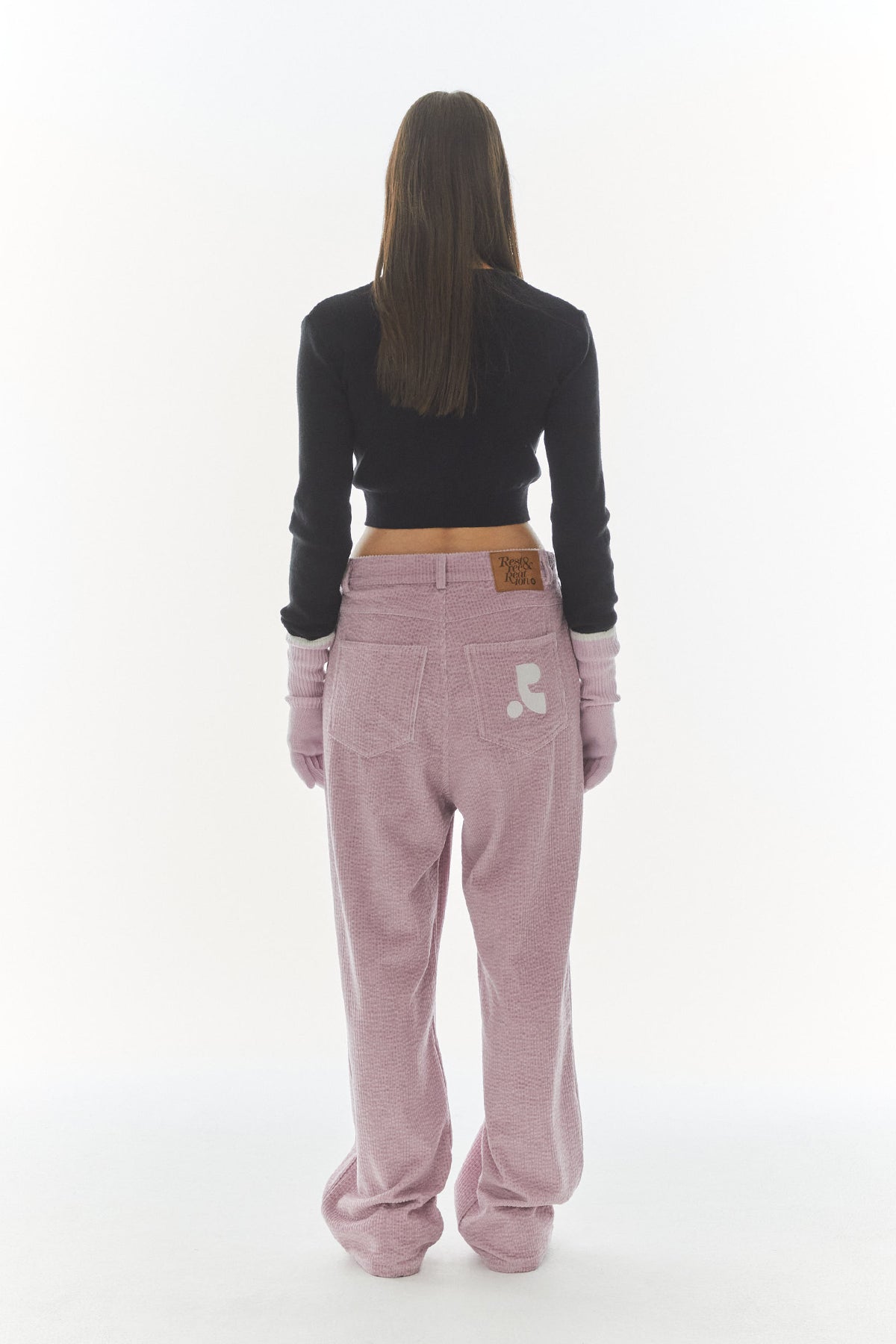 RR Rest & Recreation Cropped Knit Cardigan - Black | Authentic