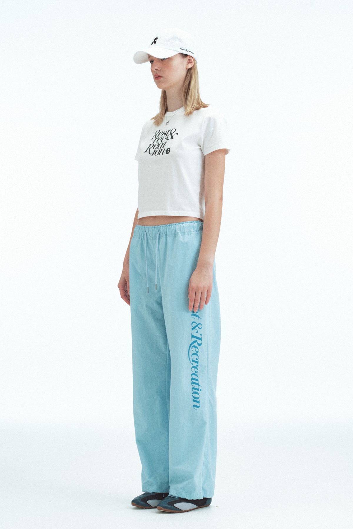 Rest&Recreation Basic Logo T-Shirt - White | Authentic R&R Seoul ...