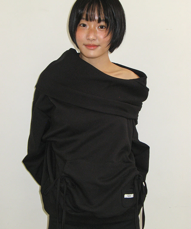 トップス MATIN KIM WEAVING LONG SLEEVE TOP IN WEAVING LONG SLEEVE