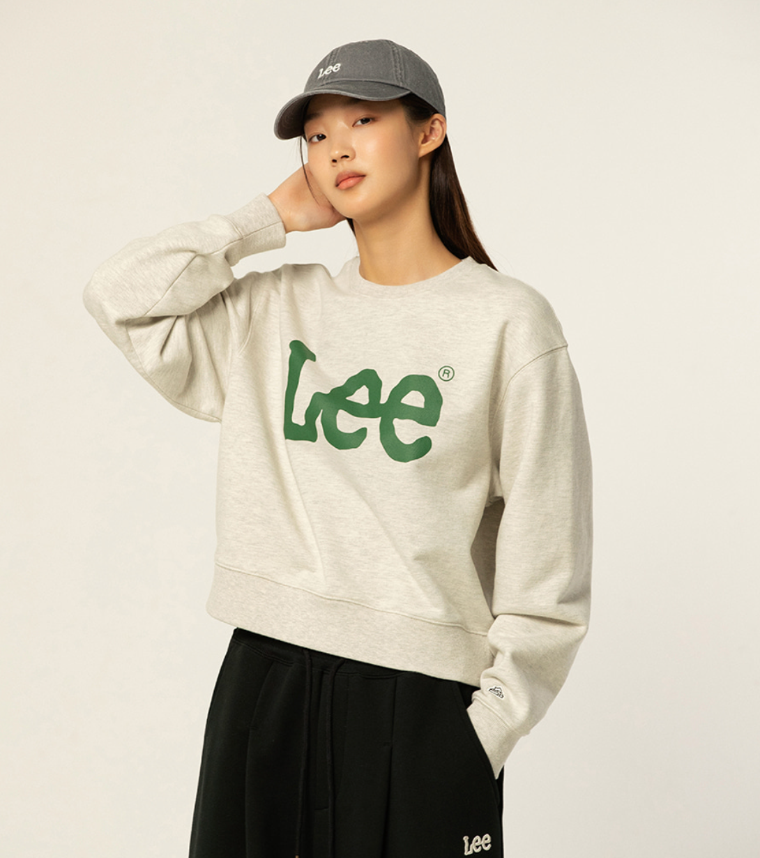 Lee logo sweatshirt best sale